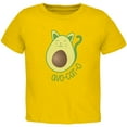 thumbnail image 1 of Cinco De Mayo Avocado Cat Avocato Toddler T Shirt Yellow 3T, 1 of 1