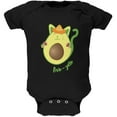 thumbnail image 1 of Cinco De Mayo Avogado Avocato Avocado Cat Spanish Soft Baby One Piece Black 0-3 M, 1 of 1