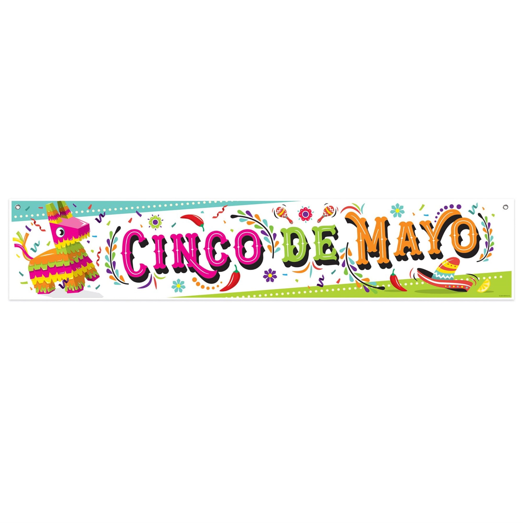 Cinco De Mayo Banner - Walmart.com