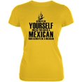 thumbnail image 1 of Cinco De Mayo Be Yourself Mexican Juniors Soft T Shirt, 1 of 1