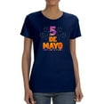 thumbnail image 1 of Cinco De Mayo Big Banner Shaped T-Shirt Women -Image by Shutterstock, Female Large, 1 of 4
