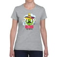 thumbnail image 1 of Cinco De Mayo Cactus Mascot Shaped T-Shirt Women -Image by Shutterstock, Female Medium, 1 of 4