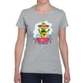 thumbnail image 1 of Cinco De Mayo Cactus W Guitar Shaped T-Shirt Women -Image by Shutterstock, Female Large, 1 of 4