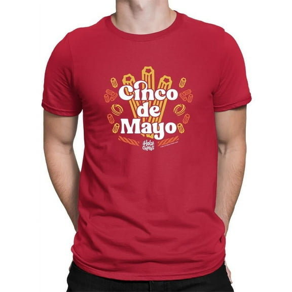 Cinco De Mayo Churros Festive Celebration Design Men's T-shirt