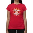 thumbnail image 1 of Cinco De Mayo Churros Festive Celebration Design Women's T-shirt, 1 of 4