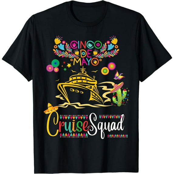 Cinco De Mayo Cruise Trip Mexican Fiesta Matching Group 2024 T-Shirt