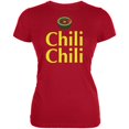 thumbnail image 1 of Cinco De Mayo Dilly Dilly Chili Chili Bowl Pepper Juniors Soft T Shirt Red LG, 1 of 1