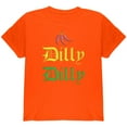 thumbnail image 1 of Cinco De Mayo Dilly Dilly Hot Peppers Youth T Shirt Orange YXL, 1 of 1