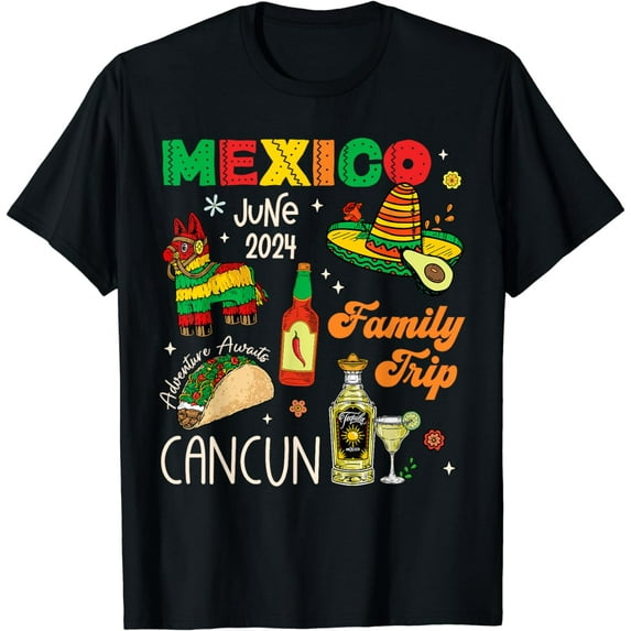 Cinco De Mayo Family Cruise Ship Squad 2024 Matching Trip T-Shirt