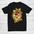 Cinco De Mayo Fiesta Hot Chili Pepper In Sombrero Shirt Gift Black