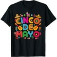 thumbnail image 1 of Cinco De Mayo Fiesta Mexican Guitar Party Women Men Kids T-Shirt, 1 of 4