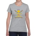 thumbnail image 1 of Cinco De Mayo Flower Garland Shaped T-Shirt Women -Image by Shutterstock, Female Medium, 1 of 4