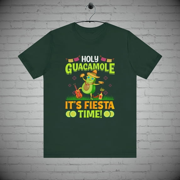 Cinco De Mayo Guacamole Avocado Fiesta Time t Shirt, Mexican Cinco de Gift