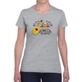 thumbnail image 1 of Cinco De Mayo Hat W Guitar Shaped T-Shirt Women -Image by Shutterstock, Female x-Large, 1 of 4
