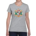 thumbnail image 1 of Cinco De Mayo Lineless Text Shaped T-Shirt Women -Image by Shutterstock, Female Medium, 1 of 4