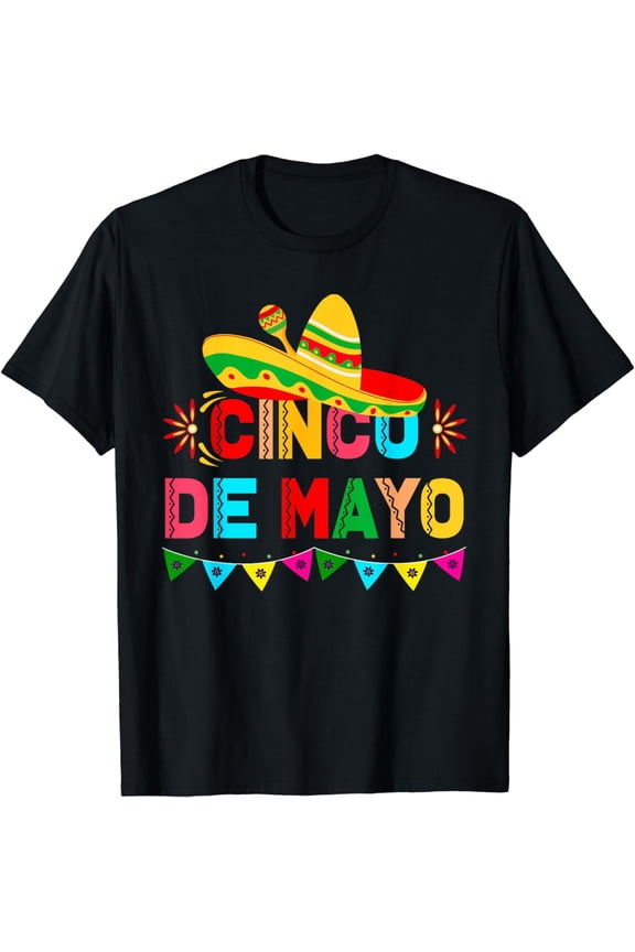 Cinco De Mayo Mexican Festival Party T-Shirt