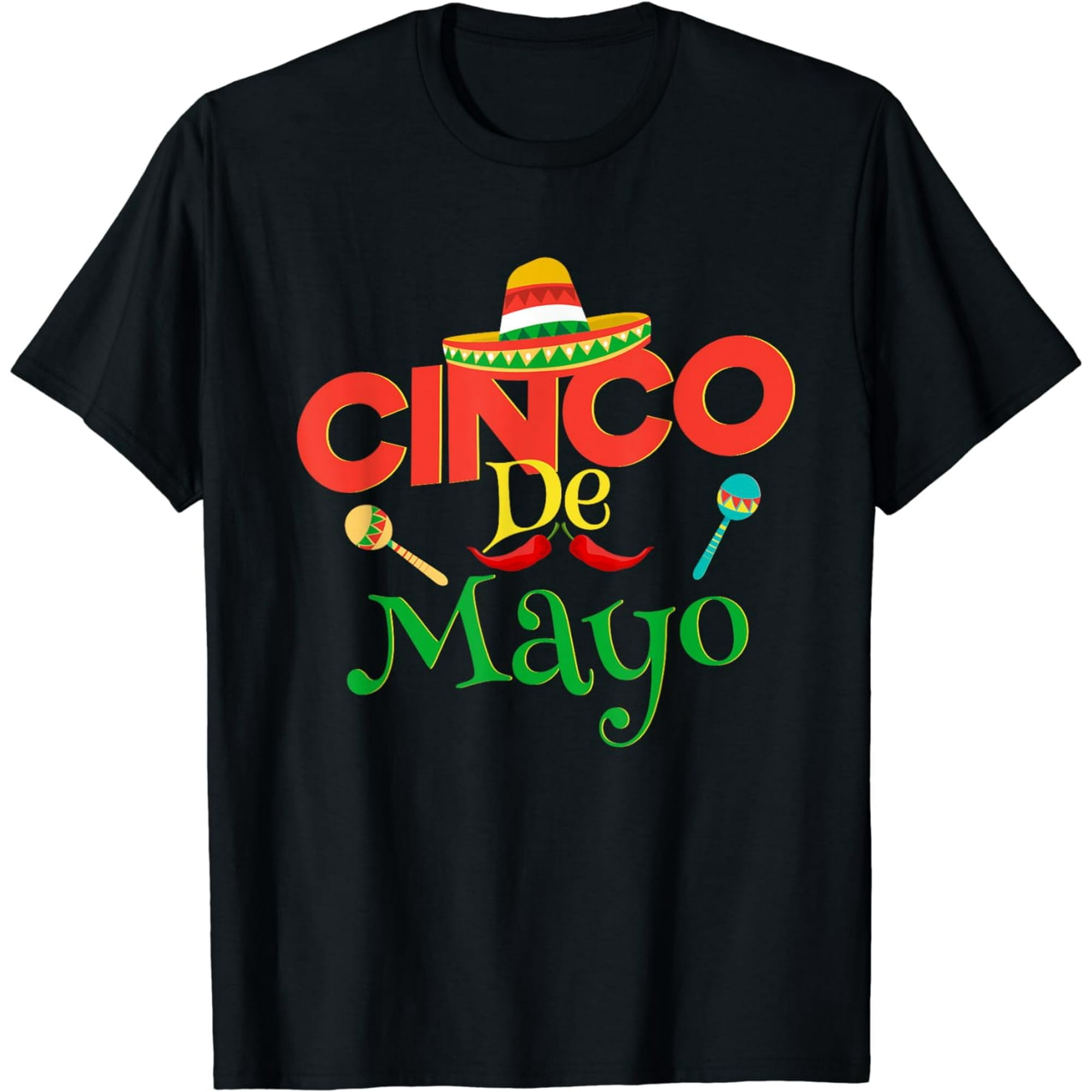 Cinco De Mayo Mexican Fiesta 5 De Mayo Men Women T-Shirt - Walmart.com