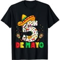 thumbnail image 1 of Cinco De Mayo Mexican Fiesta 5 De Mayo Retro Men Women T-Shirt, 1 of 5