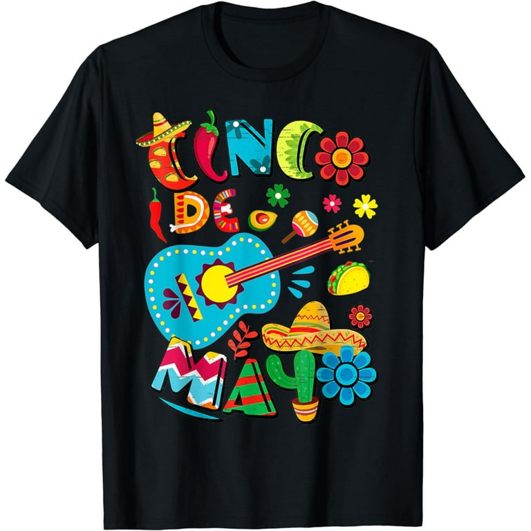 Viva Mexico Mexican Fiesta Cinco De Mayo T-Shirt Viva Mexico Mexican Fiesta Cinco De Mayo T-Shirt