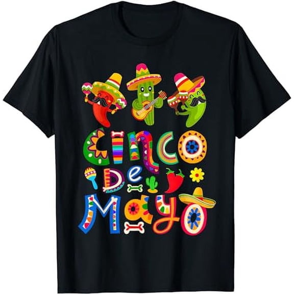Cinco De Mayo Mexican Fiesta 5 De Mayo Women Men Girls T-Shirt