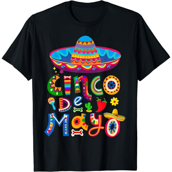 Cinco De Mayo Mexican Fiesta 5 De Mayo Women MenGirls T-Shirt