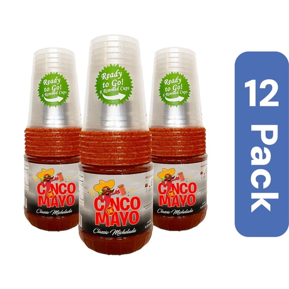 Cinco De Mayo Mix Michelada Ready To Go 32 oz (Pack Of 12)