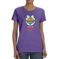 thumbnail image 1 of Cinco De Mayo Paper Calavera Shaped T-Shirt Women -Image by Shutterstock, Female 3X-Large, 1 of 4