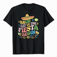 thumbnail image 1 of Cinco De Mayo Party Mexican Boys Bruh Let The Fiesta Begin T-Shirt, 1 of 5