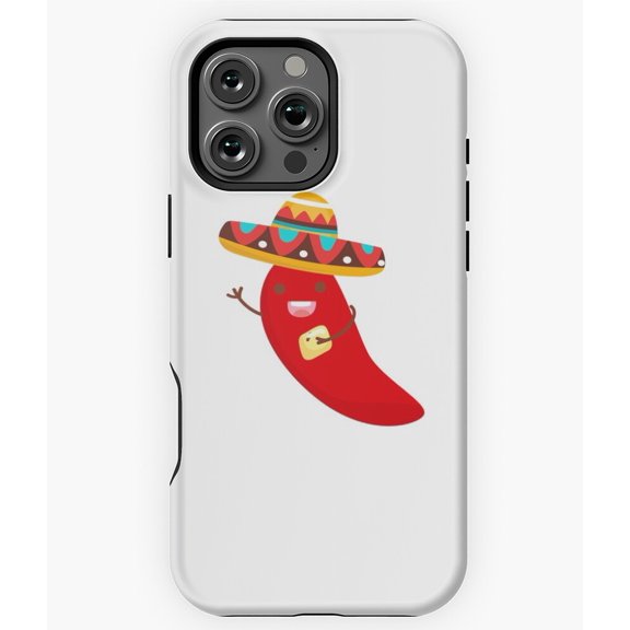 Cinco De Mayo Pepper Design Mexican Phone Case for iPhone 16 15 14 13 12 11 Pro Max