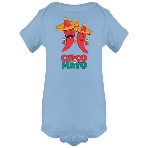 Cinco De Mayo, Peppers Bodysuit Infant -Image by Shutterstock, 24 Months