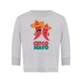 thumbnail image 1 of Cinco De Mayo, Peppers | Long Sleeve Toddler | Size Heather,2T (Toddler Long Sleeve),Toddler, 1 of 4