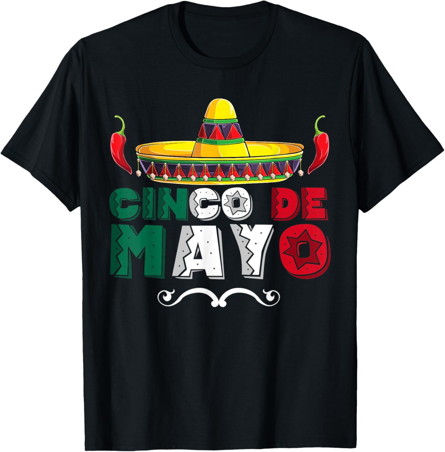 Cinco De Mayo Shirt For Mens, CINCO DE MAYO T-Shirt Casual Short Sleeve ...