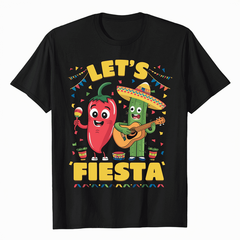 Cinco De Mayo Shirt Let's Fiesta Cactus Sombrero Hat Gift Cinco De Mayo Shirt Let's Fiesta Cactus Sombrero Hat Gift