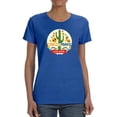 thumbnail image 1 of Cinco De Mayo Viva La Fiesta Shaped T-Shirt Women -Image by Shutterstock, Female Large, 1 of 4