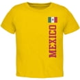 thumbnail image 1 of Cinco De Mayo World Cup Mexico Toddler T Shirt Yellow 4T, 1 of 1