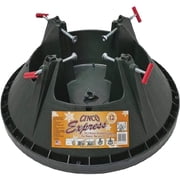 Cinco Plastic Christmas Tree Stand - Black, 12 Ft Maximum Tree Height   Residential Use, Standard Application