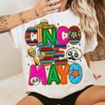 thumbnail image 1 of Cinco de Mayo Coquette Bow Shirt, Mexican Party Shirt, Margarita Tacos Shirt, Fiesta 2025 Shirt, Nacho Average Fiesta Tee, 1 of 5