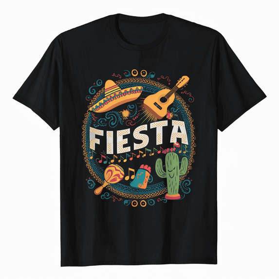 Cinco de Mayo Fiesta Squad Family Matching Group Adults Kids T-Shirt