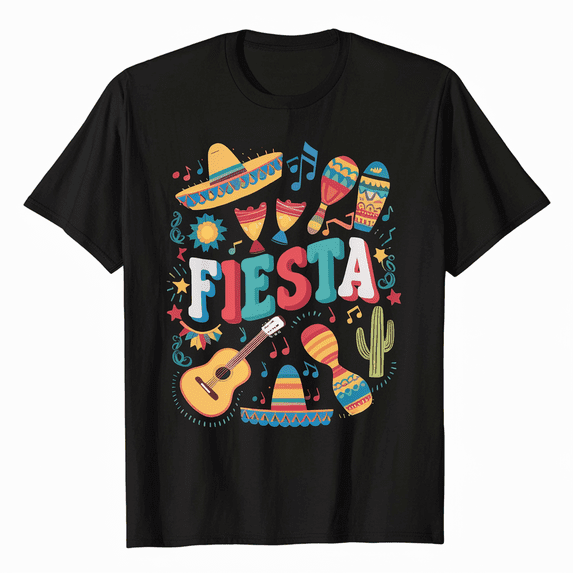 Cinco de Mayo Fiesta Squad Family Matching Group Adults Kids T-Shirt