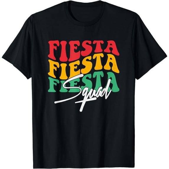 Cinco de Mayo Fiesta Squad Family Matching Group Adults T-Shirt