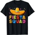 thumbnail image 1 of Cinco de Mayo Fiesta Squad Family Matching Group Adults T-shirt, 1 of 4