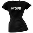 thumbnail image 1 of Cinco de Mayo - Got Chips? Black Juniors Soft T-Shirt - 2X-Large, 1 of 1