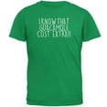 thumbnail image 1 of Cinco de Mayo - Guacamole Cost Extra Irish Green Adult T-Shirt - Small, 1 of 1