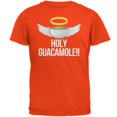 thumbnail image 1 of Cinco de Mayo - Holy Guacamole! Orange Adult T-Shirt, 1 of 1