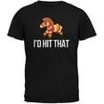 thumbnail image 1 of Cinco de Mayo - I'd Hit That, Pinata Black Adult T-Shirt - Small, 1 of 1