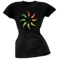 thumbnail image 1 of Cinco de Mayo - Jalapeno Pepper Wheel Black Juniors Soft T-Shirt - X-Large, 1 of 1