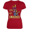 thumbnail image 1 of Cinco de Mayo Let's Get Smashed Juniors Soft T Shirt Red MD, 1 of 1