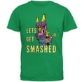 thumbnail image 1 of Cinco de Mayo Let's Get Smashed Mens T Shirt Irish Green SM, 1 of 1