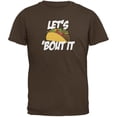 thumbnail image 1 of Cinco de Mayo - Let's Taco 'Bout It Brown Adult T-Shirt - Small, 1 of 1