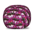 thumbnail image 1 of Cinco de Mayo Storage Toy Bag Chair, Traditional Mexican Ornamental Skull Motif with Sombrero Hat, Stuffed Animal Organizer Washable Bag, Small Size, Dark Magenta Multicolor, by Ambesonne, 1 of 3